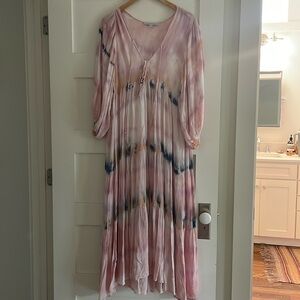 Young Fabulous & Broke Tie Dye Dawn Maxi Dress